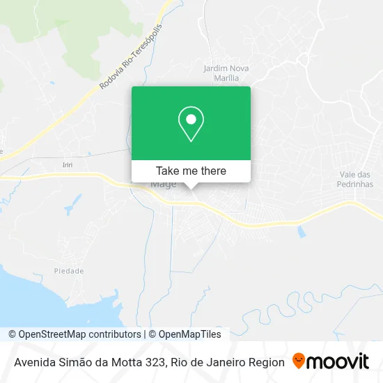 Avenida Simão da Motta 323 map