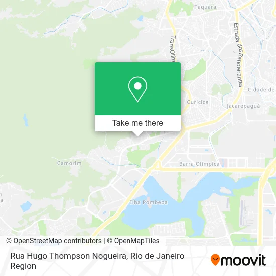 Rua Hugo Thompson Nogueira map