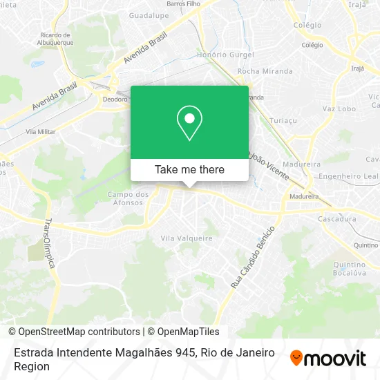 Estrada Intendente Magalhães 945 map