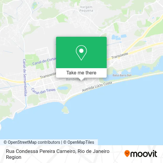 Rua Condessa Pereira Carneiro map