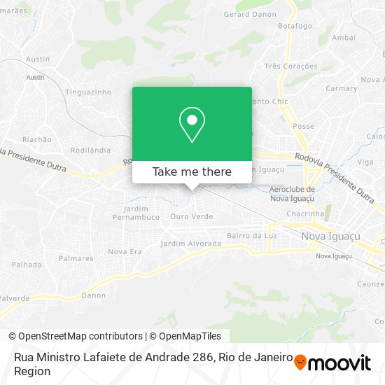Rua Ministro Lafaiete de Andrade 286 map