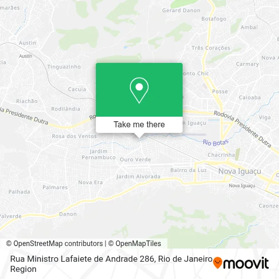 Rua Ministro Lafaiete de Andrade 286 map