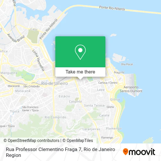 Rua Professor Clementino Fraga 7 map