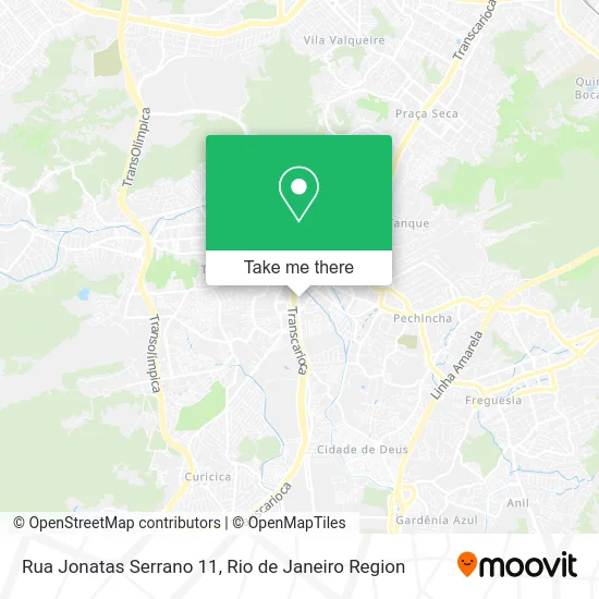 Rua Jonatas Serrano 11 map
