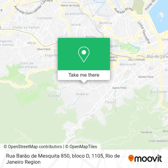 Rua Barão de Mesquita 850, bloco D, 1105 map