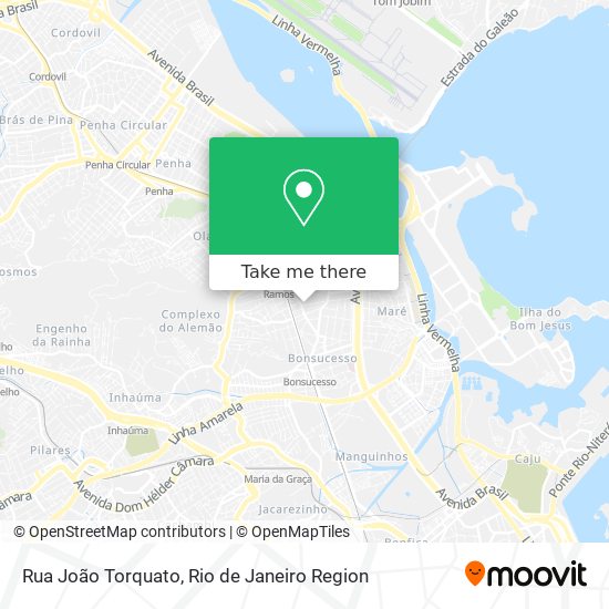 Mapa Rua João Torquato