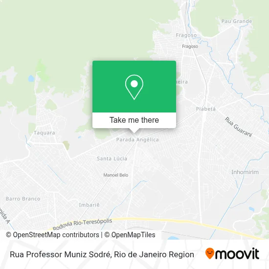 Rua Professor Muniz Sodré map