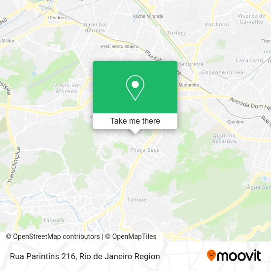 Rua Parintins 216 map