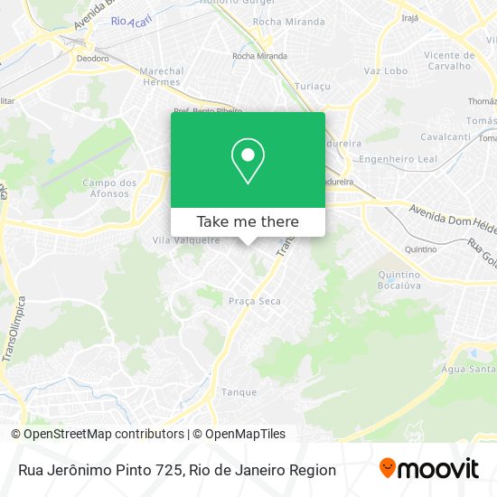 Rua Jerônimo Pinto 725 map