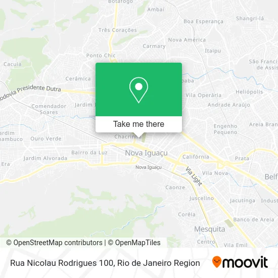 Rua Nicolau Rodrigues 100 map