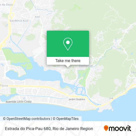 Estrada do Pica-Pau 680 map