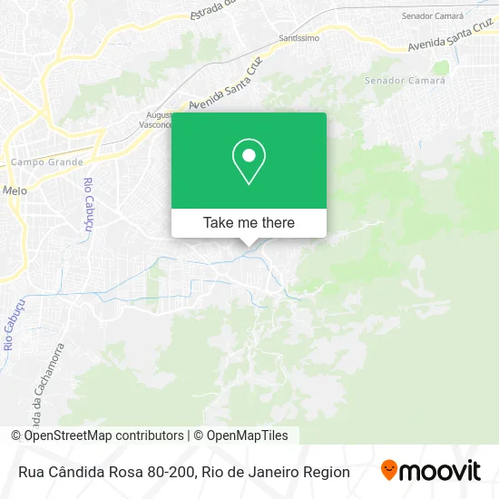 Rua Cândida Rosa 80-200 map