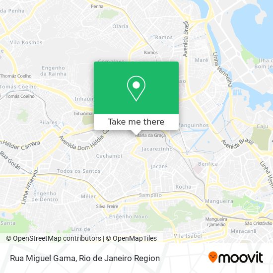 Rua Miguel Gama map