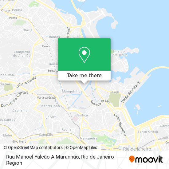 Rua Manoel Falcão A Maranhão map