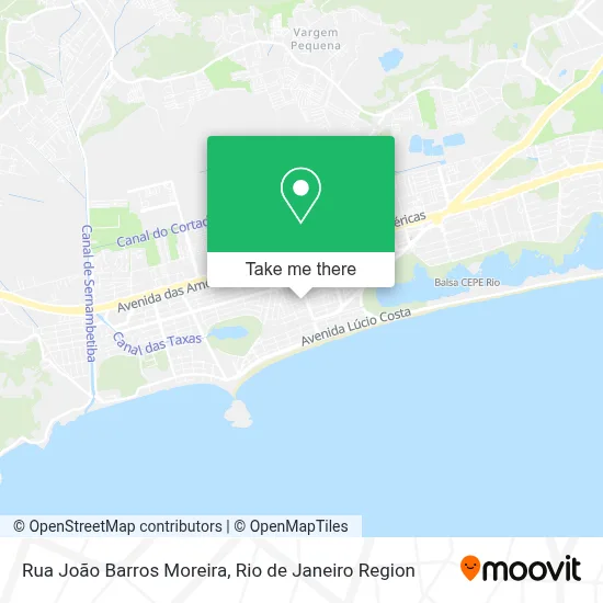 Rua João Barros Moreira map