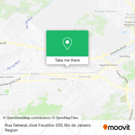 Rua General José Faustino 200 map