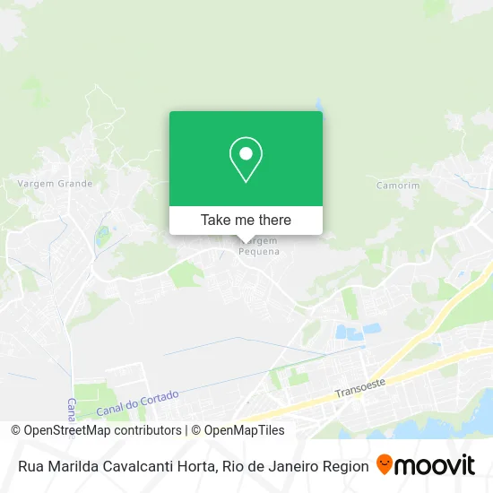 Rua Marilda Cavalcanti Horta map
