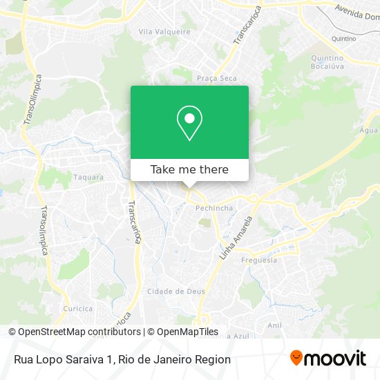 Mapa Rua Lopo Saraiva 1