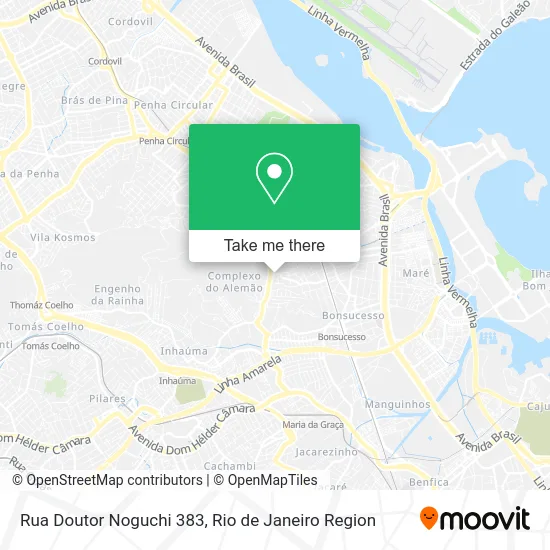 Rua Doutor Noguchi 383 map