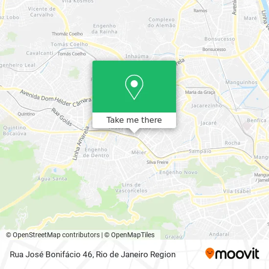 Rua José Bonifácio 46 map