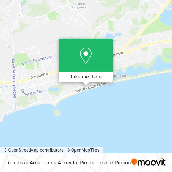 Rua José Américo de Almeida map