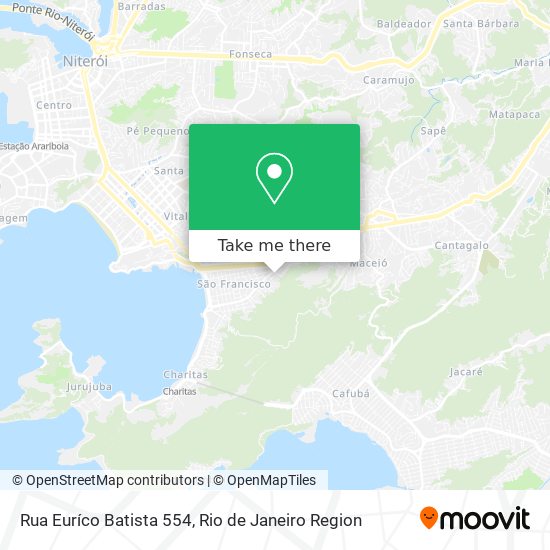 Rua Euríco Batista 554 map