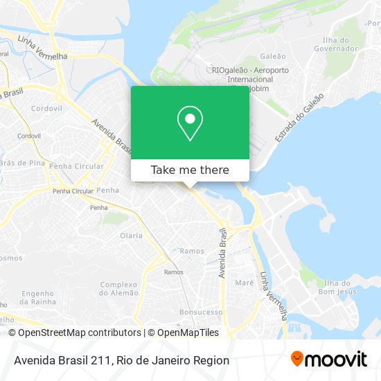 Mapa Avenida Brasil 211