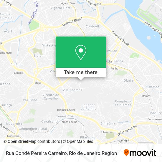 Rua Condé Pereira Carneiro map