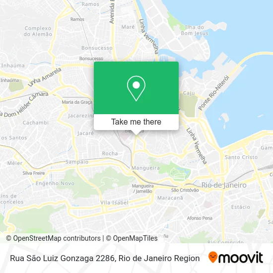 Rua São Luiz Gonzaga 2286 map
