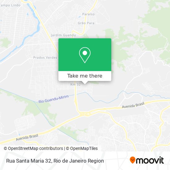 Rua Santa Maria 32 map