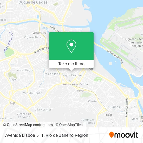 Avenida Lisboa 511 map