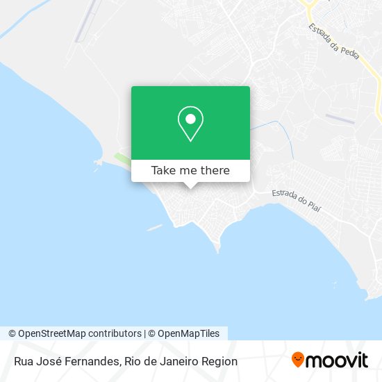Rua José Fernandes map