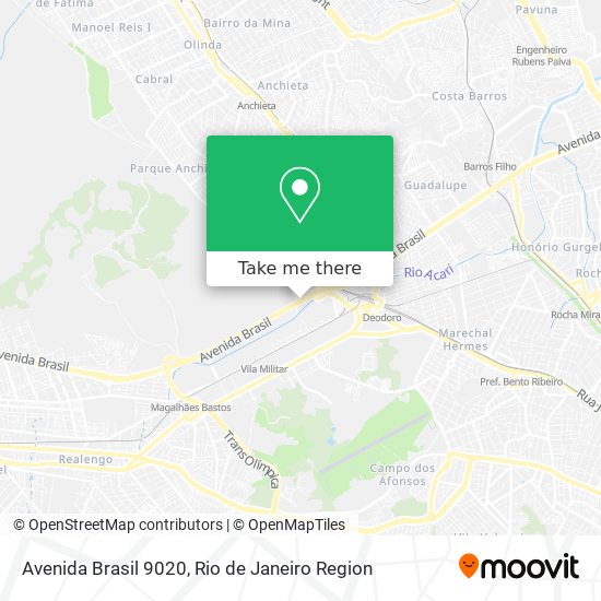 Mapa Avenida Brasil 9020