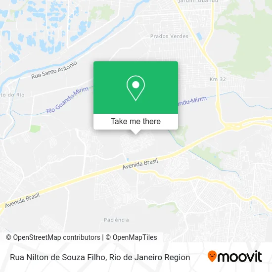 Rua Nilton de Souza Filho map