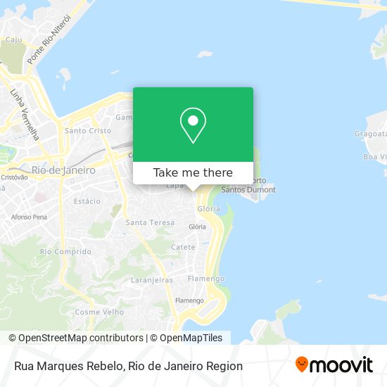 Mapa Rua Marques Rebelo
