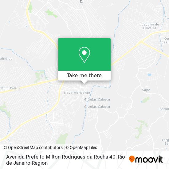 Avenida Prefeito Milton Rodrigues da Rocha 40 map