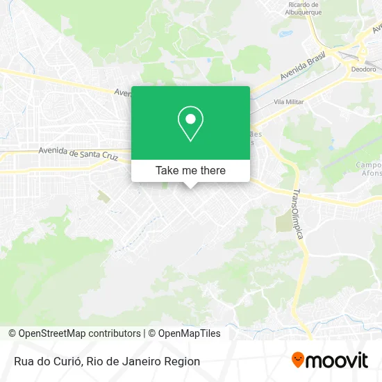 Rua do Curió map