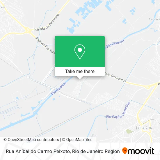 Rua Aníbal do Carmo Peixoto map
