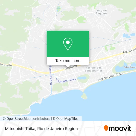 Mitsubishi Taika map