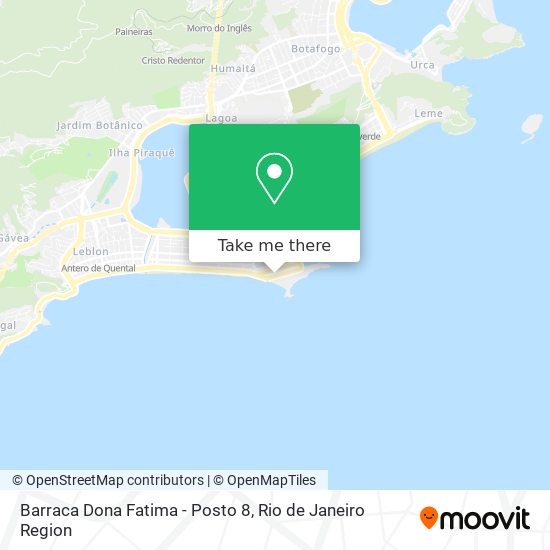 Barraca Dona Fatima - Posto 8 map