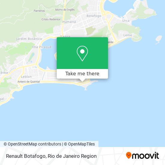 Mapa Renault Botafogo