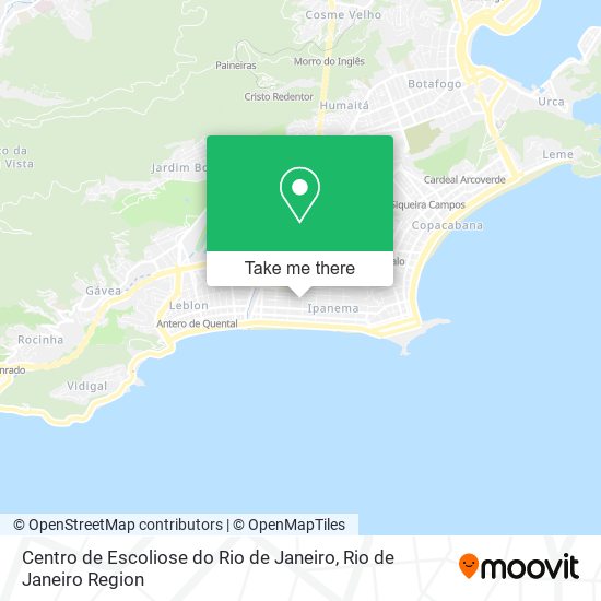 Centro de Escoliose do Rio de Janeiro map