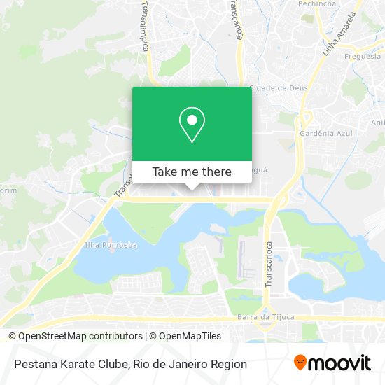 Pestana Karate Clube map
