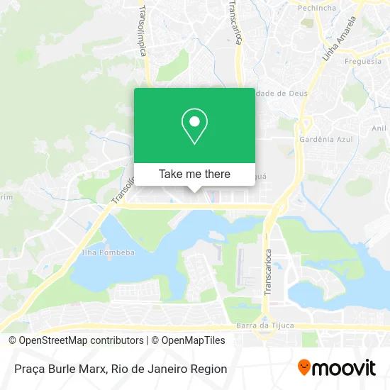 Praça Burle Marx map