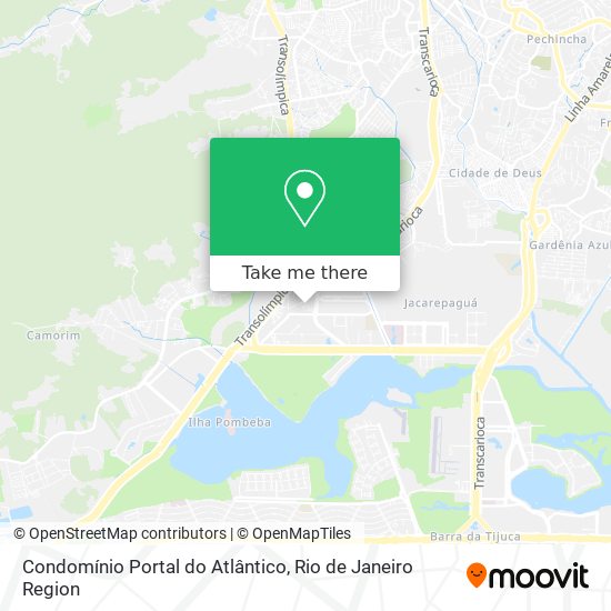 Condomínio Portal do Atlântico map