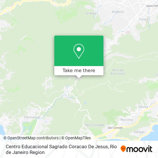 Mapa Centro Educacional Sagrado Coracao De Jesus