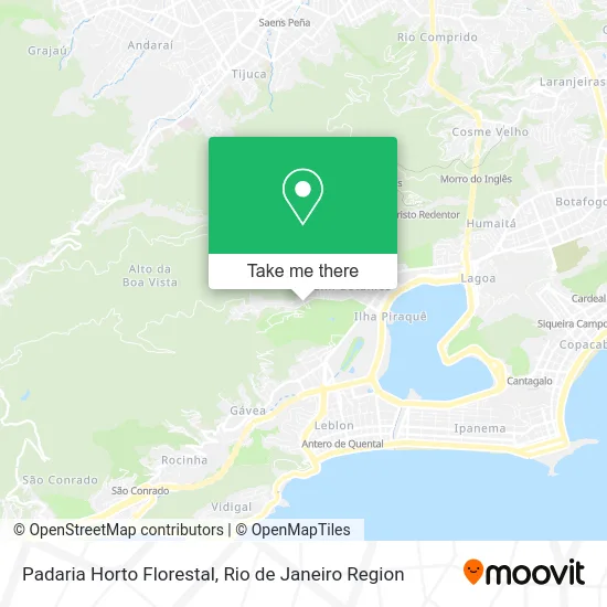 Padaria Horto Florestal map