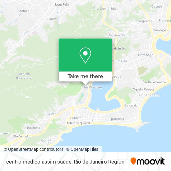 centro médico assim saúde map