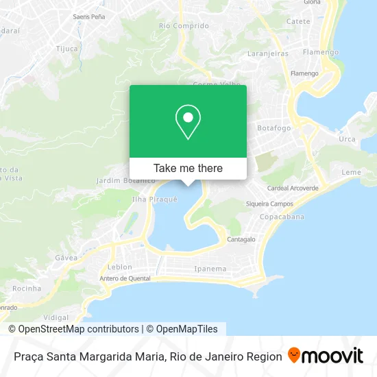 Praça Santa Margarida Maria map