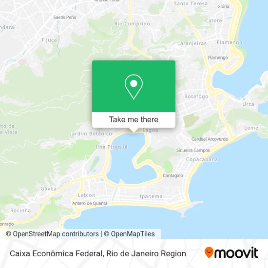 Caixa Econômica Federal map